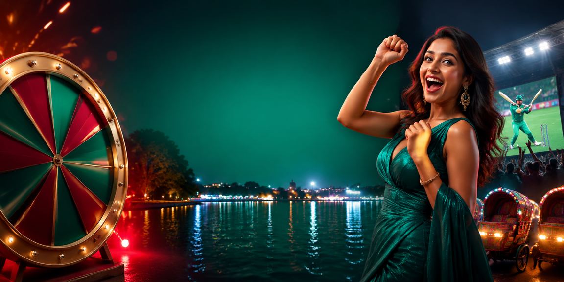 ঢাকায় ক্রিকেট বেটিং লাল সবুজ থিমে মোবাইলে আর্থিক লেনদেন করছেন একজন ব্যবহারকারী