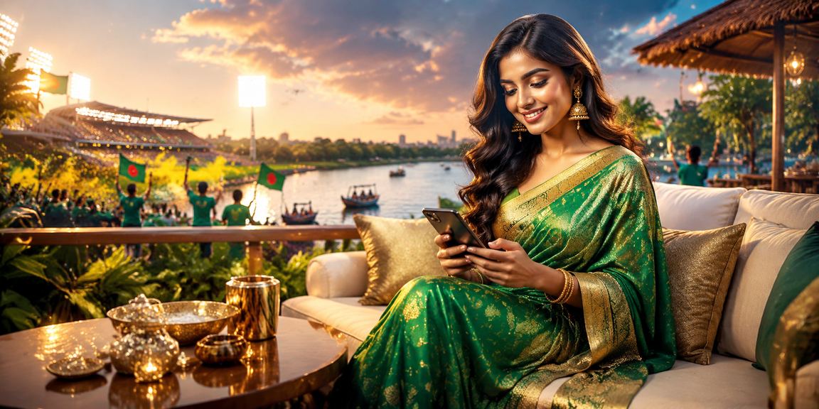 গাজীপুরে ক্রিকেট বেটিং করছেন একজন উৎসাহী বাংলাদেশি ব্যবহারকারী